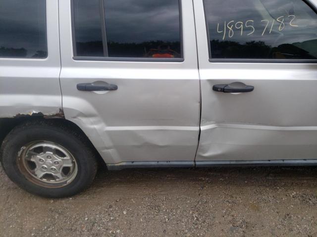 Photo 9 from auction – 2008 JEEP PATRIOT SP with VIN 1J8FF28W28D719583