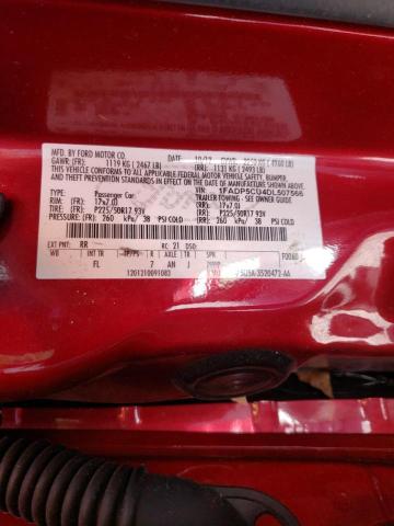 Photo 10 from auction – 2013 FORD C-MAX PREM with VIN 1FADP5CU4DL507566