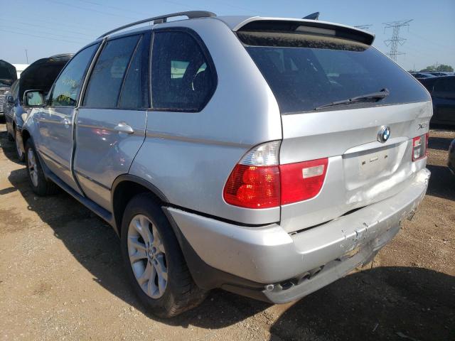 Photo 3 from auction – 2006 BMW X5 with VIN 5UXFB53586LV23832