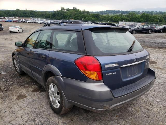 Photo 3 from auction – 2005 SUBARU LEGACY OUT with VIN 4S4BP61C757320748
