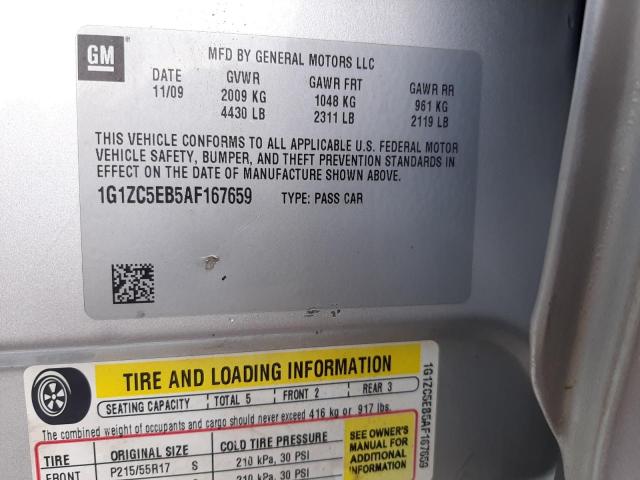 Photo 10 from auction – 2010 CHEVROLET MALIBU 1LT with VIN 1G1ZC5EB5AF167659