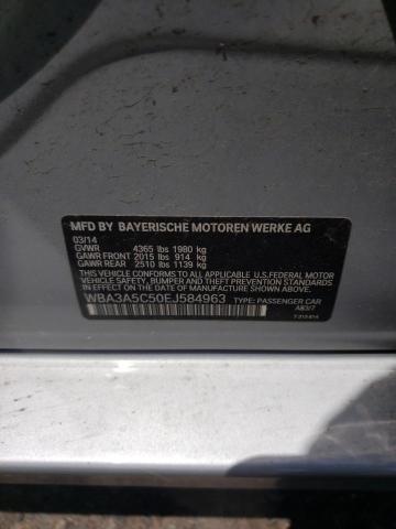 Photo 10 from auction – 2014 BMW 328 I with VIN WBA3A5C50EJ584963