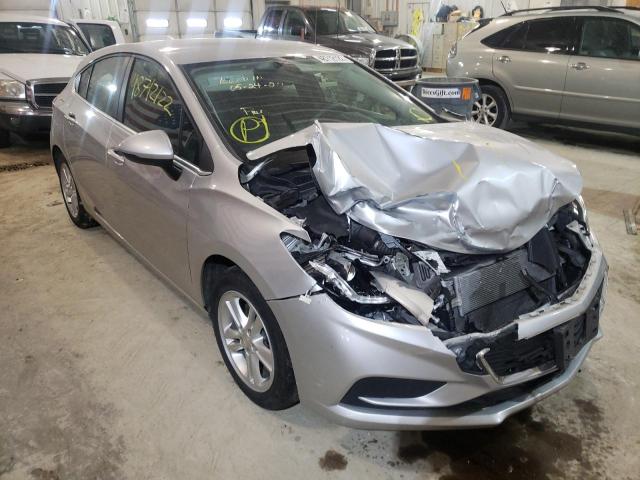 CHEVROLET CRUZE LT 2018 with VIN 3G1BE6SM4JS620365 - Photo from auction