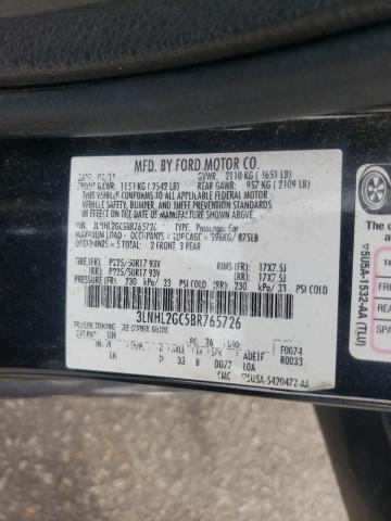 Photo 10 from auction – 2011 LINCOLN MKZ with VIN 3LNHL2GC5BR765726