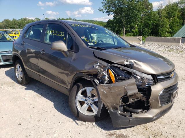 CHEVROLET TRAX LS 2020 with VIN KL7CJNSB3LB347348 - Photo from auction
