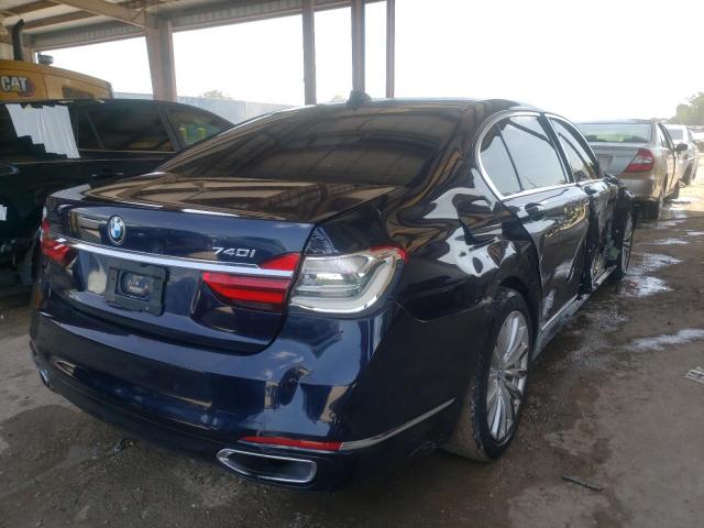 Photo 4 from auction – 2016 BMW 740 I with VIN WBA7E2C57GG503820
