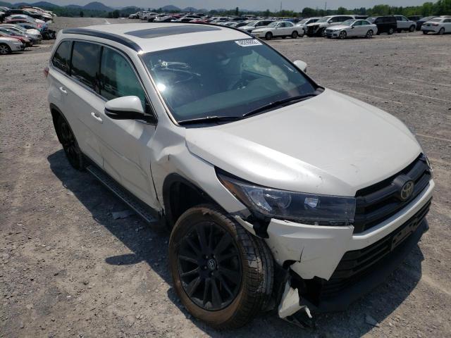 TOYOTA HIGHLANDER 2019 with VIN 5TDJZRFH6KS577255 - Photo from auction