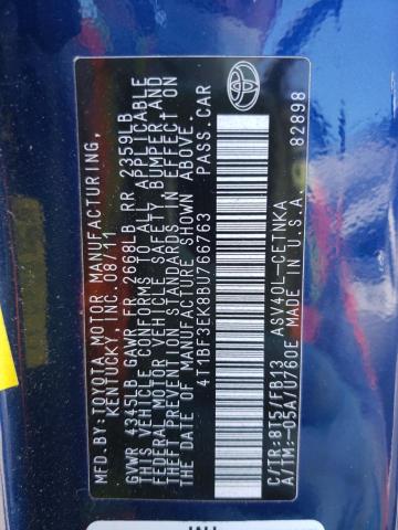 Zdjęcie 10 z aukcji – 2011 TOYOTA CAMRY BASE z VIN 4T1BF3EK8BU766763