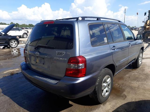 Photo 4 from auction – 2004 TOYOTA HIGHLANDER with VIN JTEGD21AX40103756