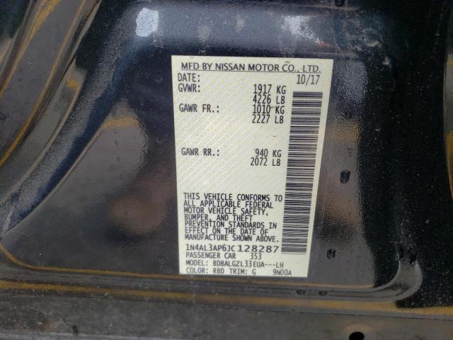 Photo 10 from auction – 2018 NISSAN ALTIMA 2.5 with VIN 1N4AL3AP6JC128287