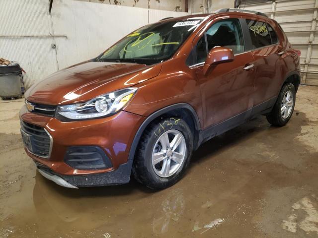 Photo 2 from auction – 2019 CHEVROLET TRAX 1LT with VIN 3GNCJPSBXKL271985