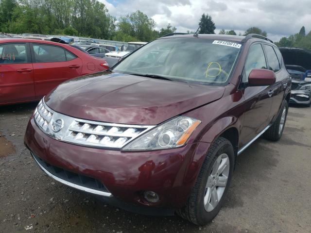 Photo 2 from auction – 2007 NISSAN MURANO SL with VIN JN8AZ08W07W600953