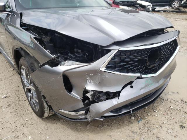 Photo 9 from auction – 2022 ACURA MDX TECHNO with VIN 5J8YE1H47NL033215