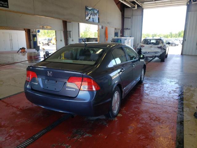Photo 4 from auction – 2008 HONDA CIVIC HYBR with VIN JHMFA36218S027322