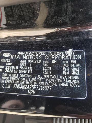 Photo 10 from auction – 2015 KIA SOUL with VIN KNDJN2A25F7216377