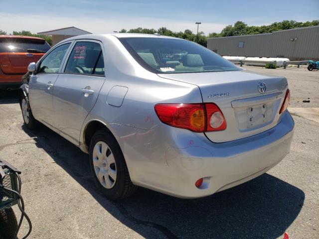 Photo 3 from auction – 2009 TOYOTA COROLLA BA with VIN JTDBL40E299082602
