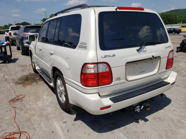 Photo 3 from auction – 1999 LEXUS LX 470 with VIN JT6HT00W8X0030783