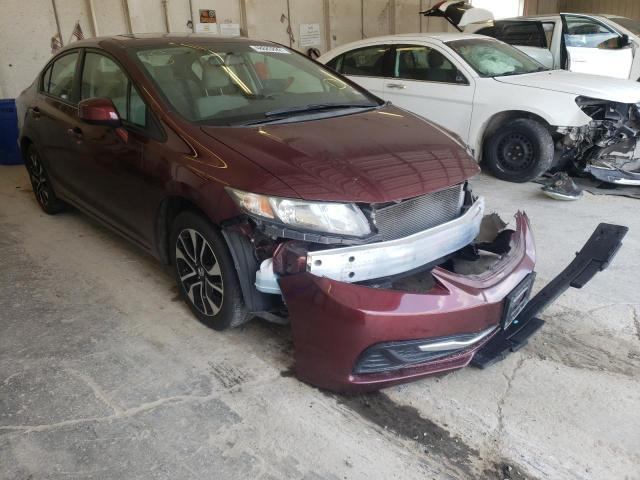 HONDA CIVIC EX 2013 with VIN 19XFB2F86DE261854 - Photo from auction