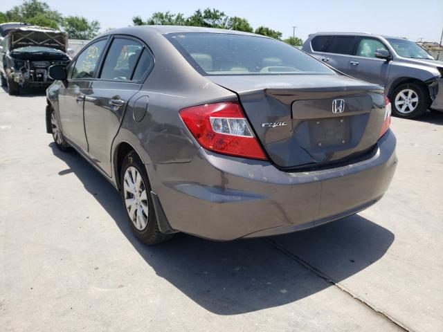 Photo 3 from auction – 2012 HONDA CIVIC LX with VIN 2HGFB2F56CH509417