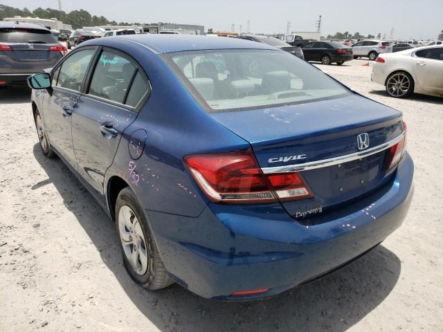 Photo 3 from auction – 2014 HONDA CIVIC LX with VIN 19XFB2F55EE077559