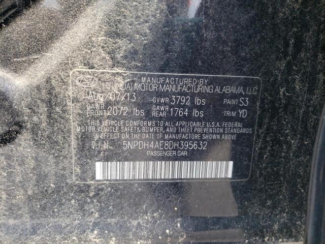 Photo 10 from auction – 2013 HYUNDAI UK with VIN 5NPDH4AE8DH395632