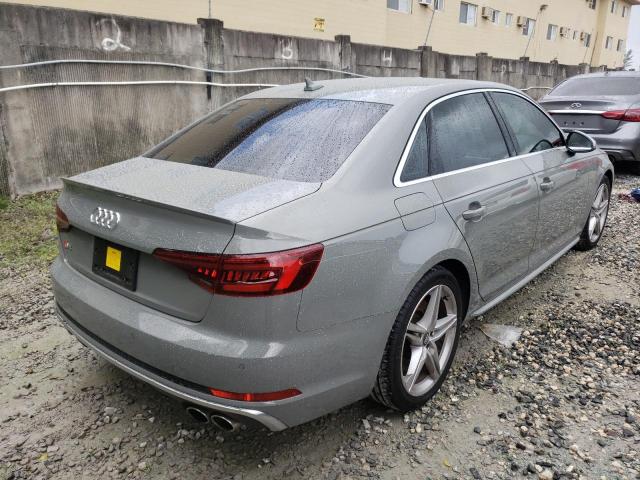 Photo 4 from auction – 2019 AUDI S4 PREMIUM with VIN WAUB4AF40KA028520
