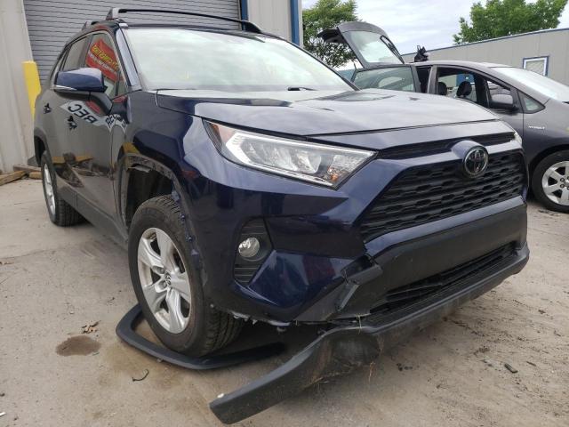 TOYOTA RAV4 LE 2019 with VIN JTMP1RFV1KD507388 - Photo from auction