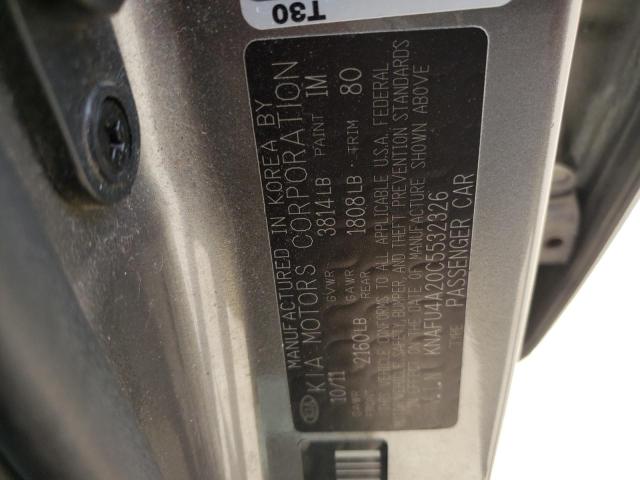 Photo 10 from auction – 2012 KIA FORTE EX with VIN KNAFU4A20C5532326