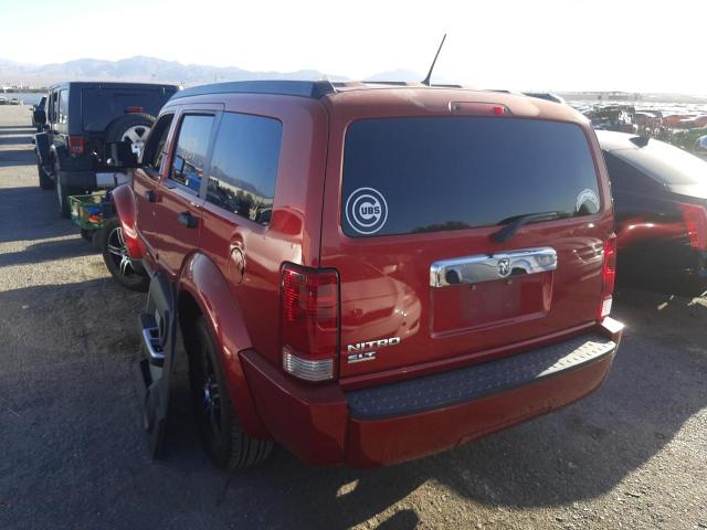 Photo 3 from auction – 2007 DODGE NITRO SLT with VIN 1D8GT58K77W581773
