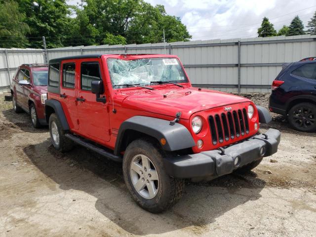 JEEP WRANGLER U 2016 with VIN 1C4BJWDGXGL226295 - Photo from auction