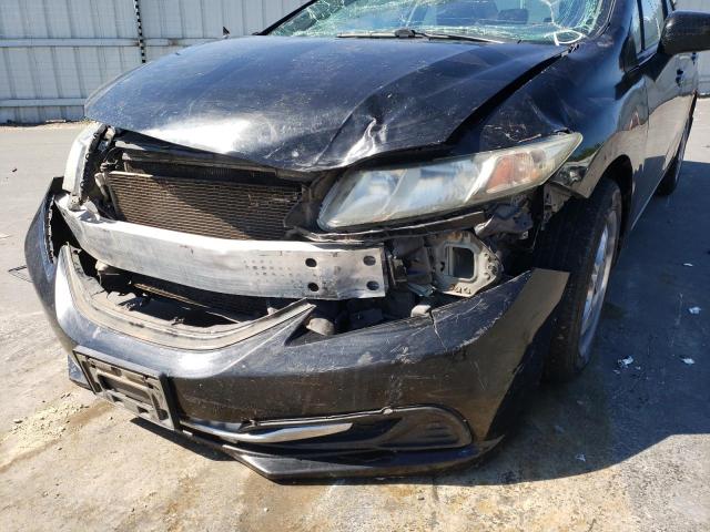 Photo 9 from auction – 2014 HONDA CIVIC LX with VIN 19XFB2F50EE243566