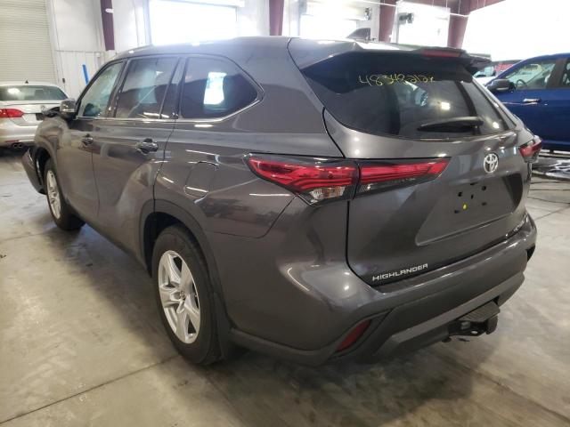 Photo 3 from auction – 2021 TOYOTA HIGHLANDER with VIN 5TDBZRBH8MS529625
