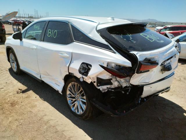 Photo 3 from auction – 2020 LEXUS RX 450H with VIN 2T2JGMDA3LC050553