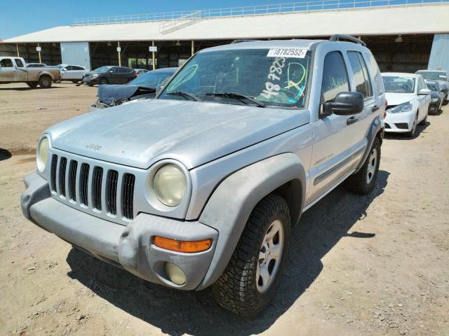 Photo 2 from auction – 2003 JEEP LIBERTY SP with VIN 1J4GK48K93W611985