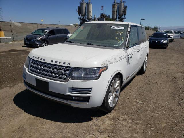 Photo 2 from auction – 2014 LAND ROVER RANGE ROVE with VIN SALGS2EF0EA130999