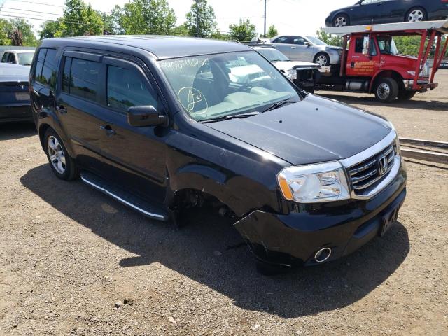 HONDA PILOT EX 2013 with VIN 5FNYF4H45DB069516 - Photo from auction
