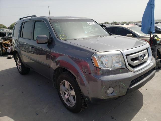 HONDA PILOT EXLN 2011 with VIN 5FNYF3H79BB043180 - Photo from auction