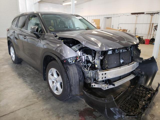 TOYOTA HIGHLANDER 2021 with VIN 5TDBZRBH8MS529625 - Photo from auction