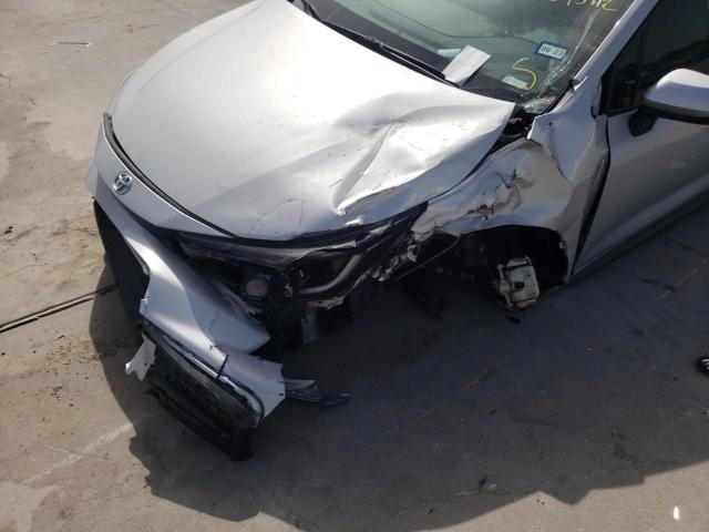 Photo 9 from auction – 2021 TOYOTA COROLLA SE with VIN 5YFS4MCE1MP095112