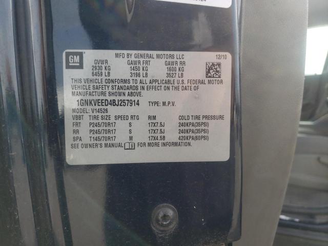 Photo 10 from auction – 2011 CHEVROLET TRAVERSE L with VIN 1GNKVEED4BJ257914