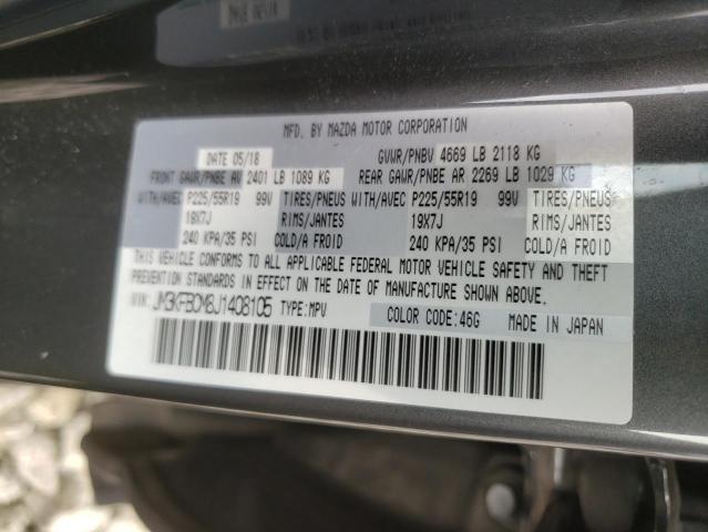Photo 10 from auction – 2018 MAZDA CX-5 TOURI with VIN JM3KFBCM8J1408105