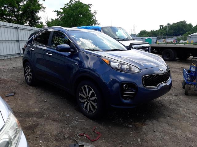 KIA SPORTAGE E 2017 with VIN KNDPNCAC2H7225615 - Photo from auction