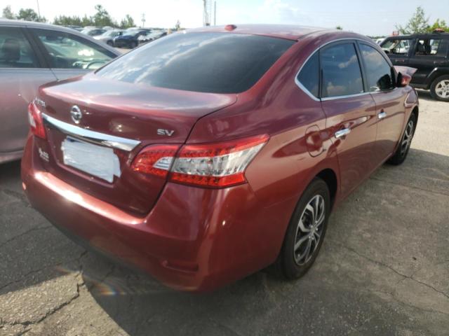 Photo 4 from auction – 2015 NISSAN SENTRA S with VIN 3N1AB7AP1FL638209