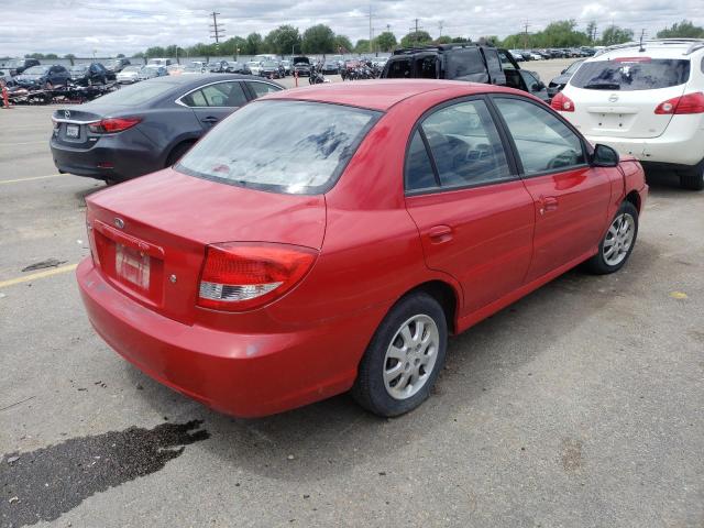 Photo 4 from auction – 2004 KIA RIO with VIN KNADC125446315455