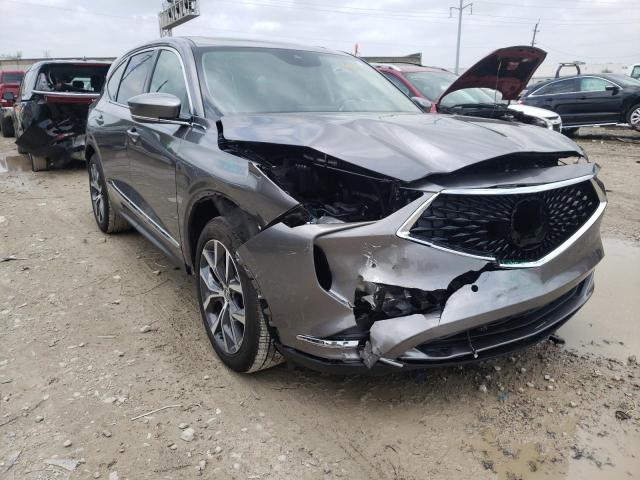 Photo 1 from auction – 2022 ACURA MDX TECHNO with VIN 5J8YE1H47NL033215