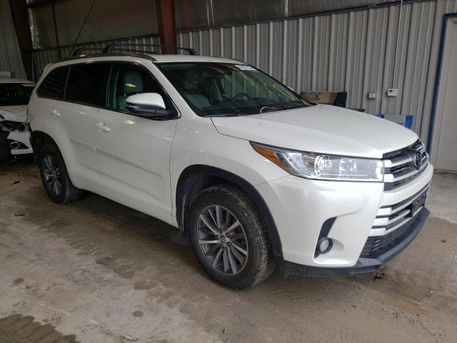 TOYOTA HIGHLANDER 2017 with VIN 5TDJZRFH2HS512329 - Photo from auction