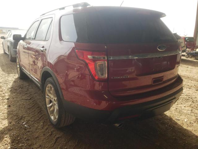 Photo 3 from auction – 2015 FORD EXPLORER L with VIN 1FM5K7F81FGB66688