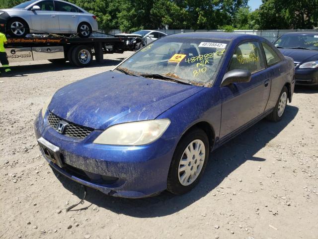 Photo 2 from auction – 2005 HONDA CIVIC with VIN 1HGEM21595L028595