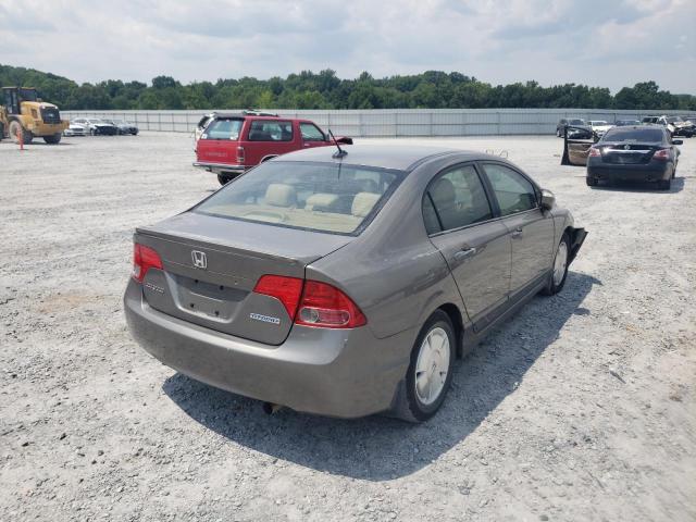 Photo 4 from auction – 2007 HONDA CIVIC HYBR with VIN JHMFA36247S004132