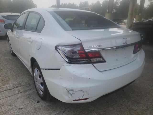 Photo 3 from auction – 2014 HONDA CIVIC LX with VIN 2HGFB2F57EH502902